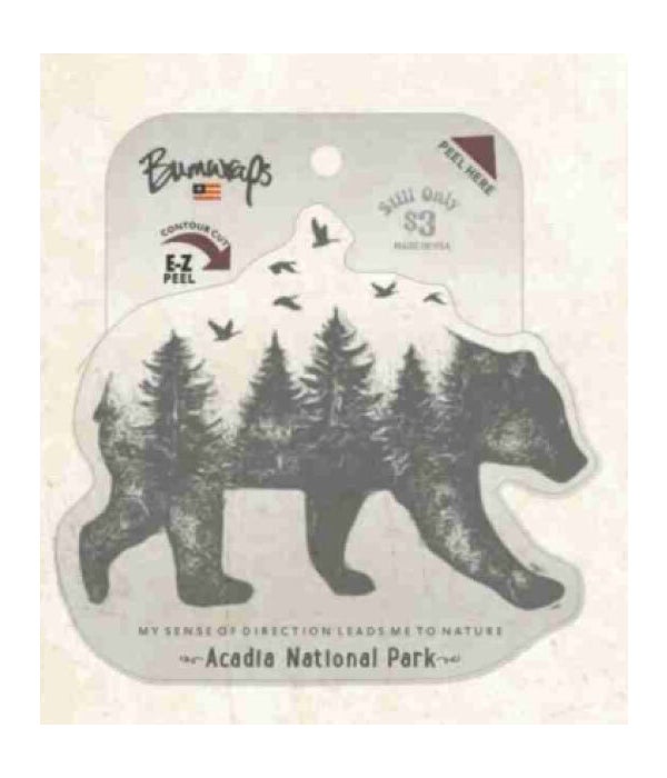BIRD BEAR 3T Sticker